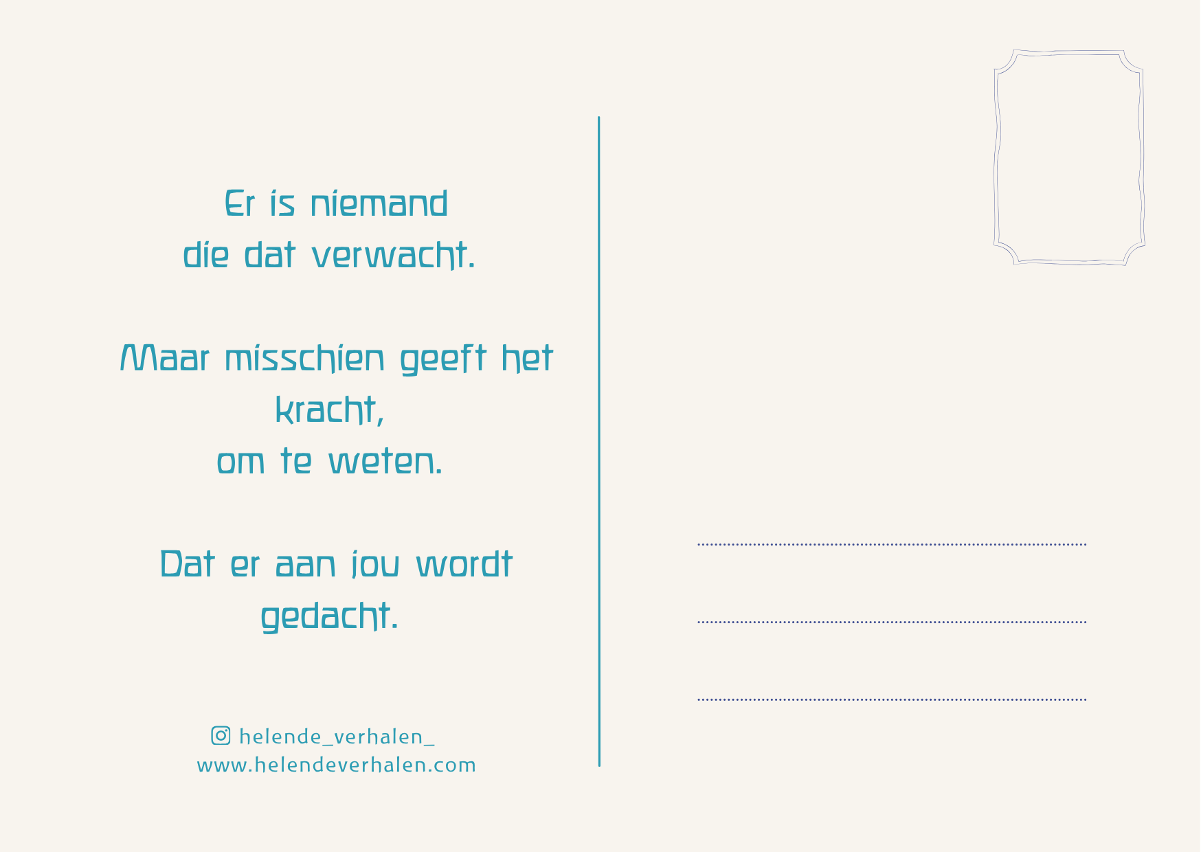 Kaartje troost - Afbeelding 2